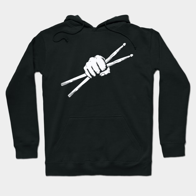 Drumsticks Drummer - Drumset Drums Gift Hoodie by Tokyo